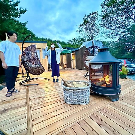 Fuji Dome Glamping Otel Fujikawaguchiko Dış mekan fotoğraf