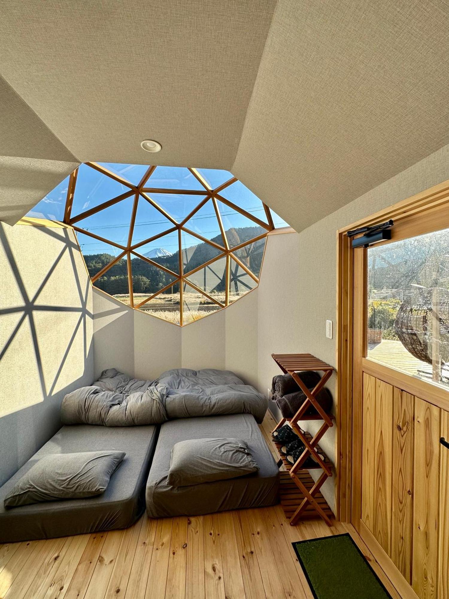 Fuji Dome Glamping Otel Fujikawaguchiko Dış mekan fotoğraf