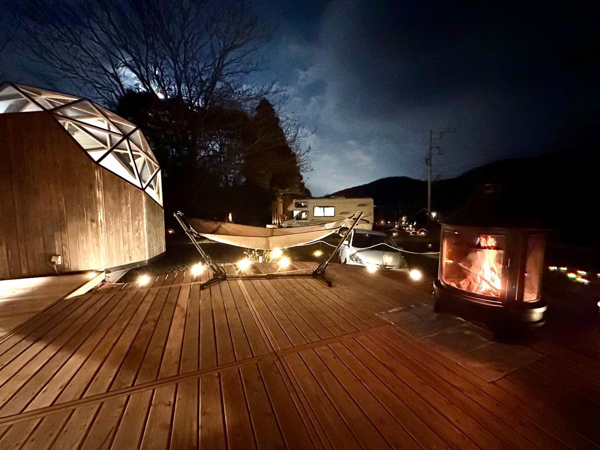 Fuji Dome Glamping Otel Fujikawaguchiko Dış mekan fotoğraf