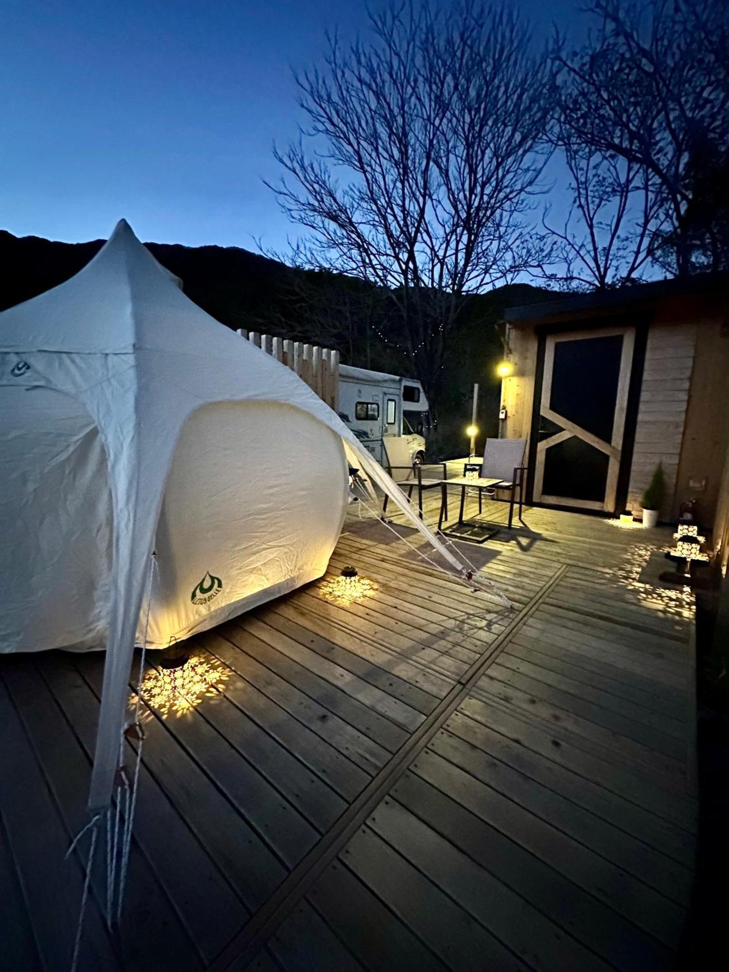 Fuji Dome Glamping Otel Fujikawaguchiko Dış mekan fotoğraf