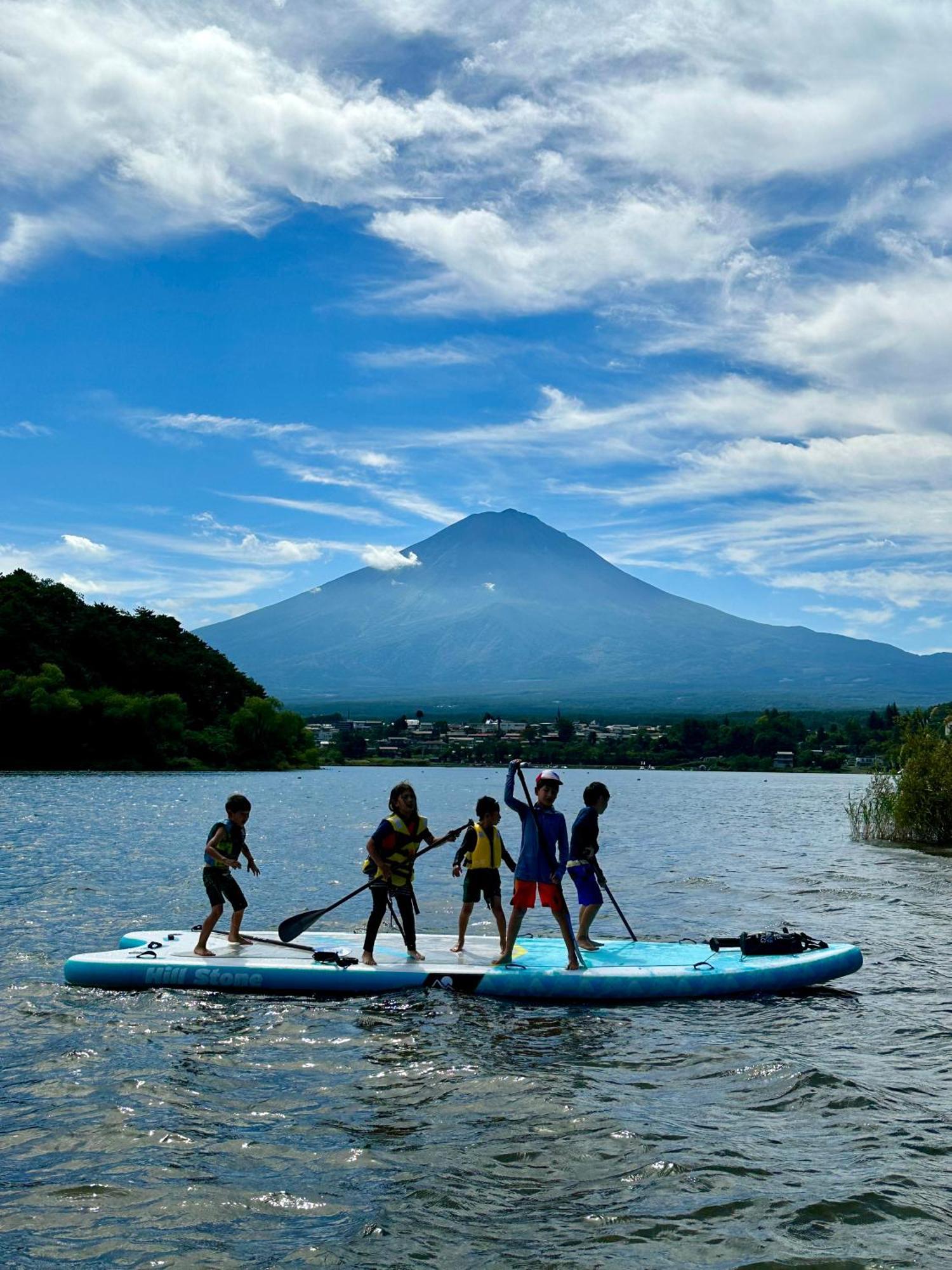 Fuji Dome Glamping Otel Fujikawaguchiko Dış mekan fotoğraf