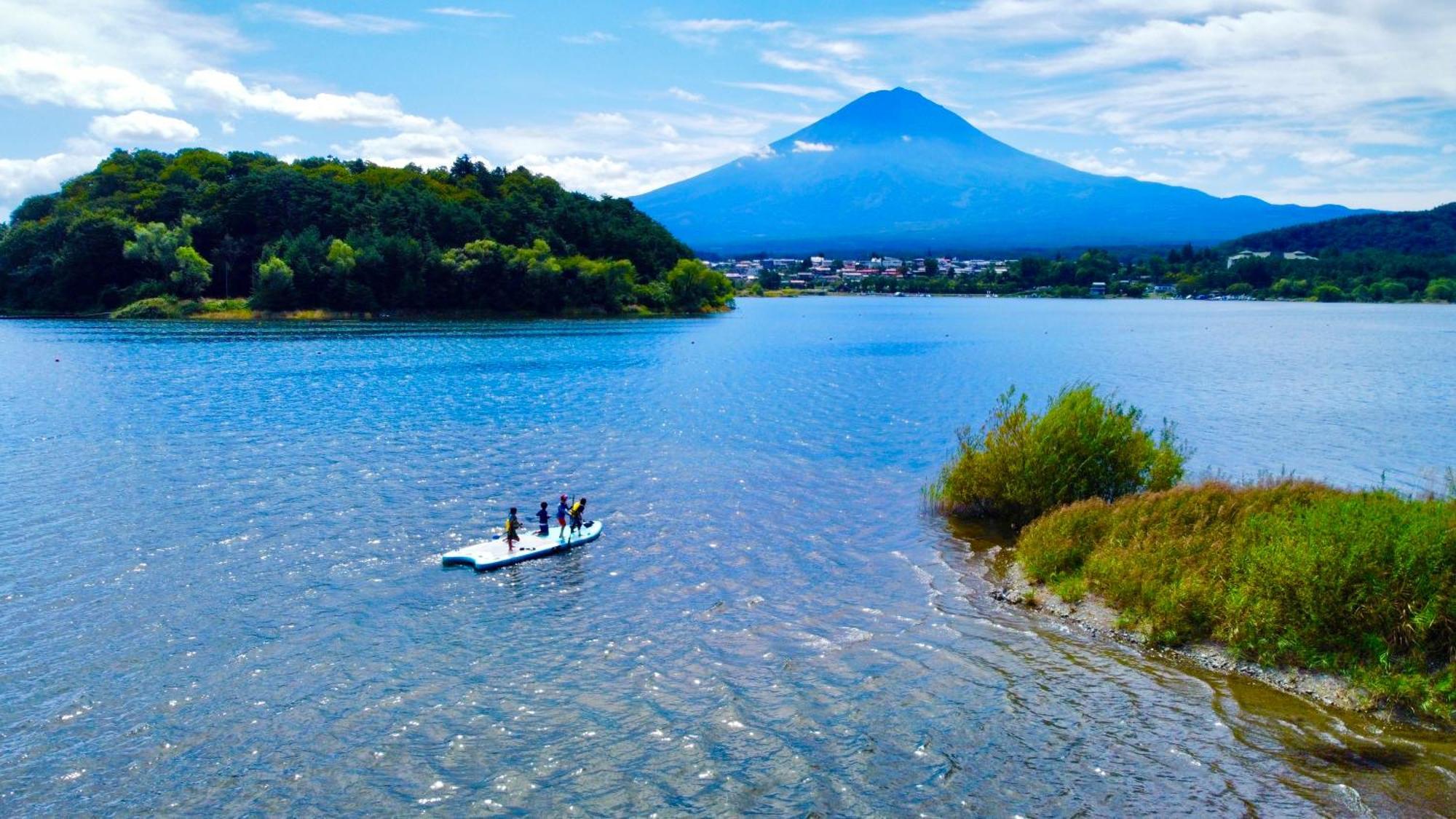 Fuji Dome Glamping Otel Fujikawaguchiko Dış mekan fotoğraf