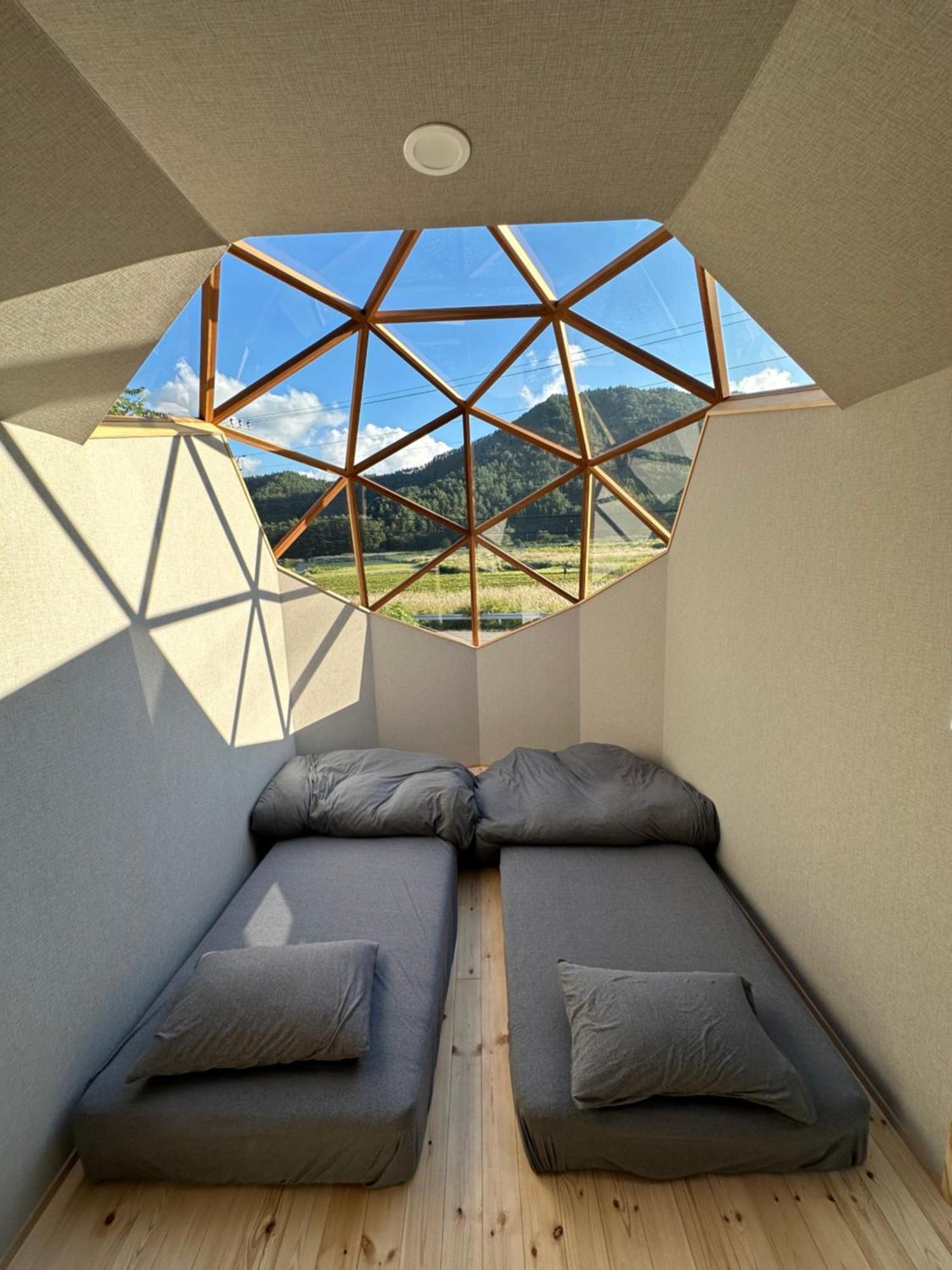 Fuji Dome Glamping Otel Fujikawaguchiko Dış mekan fotoğraf